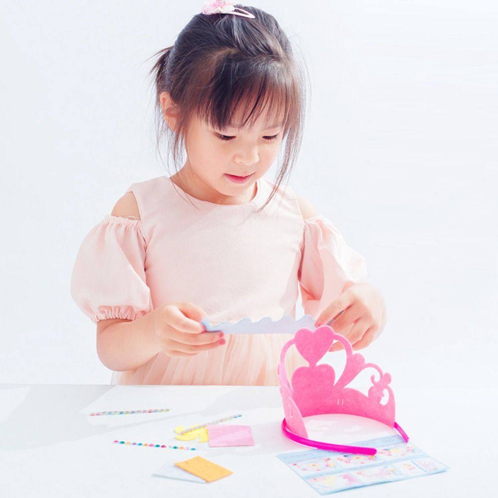 Children's Non-woven DIY Crown - Art Craft 6 Year Old review and price