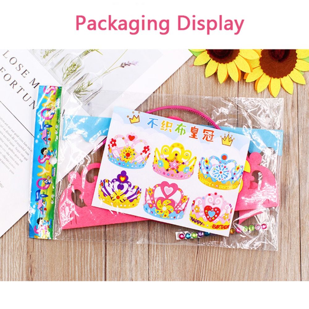 Children's Non-woven DIY Crown - Art Craft 6 Year Old review and price