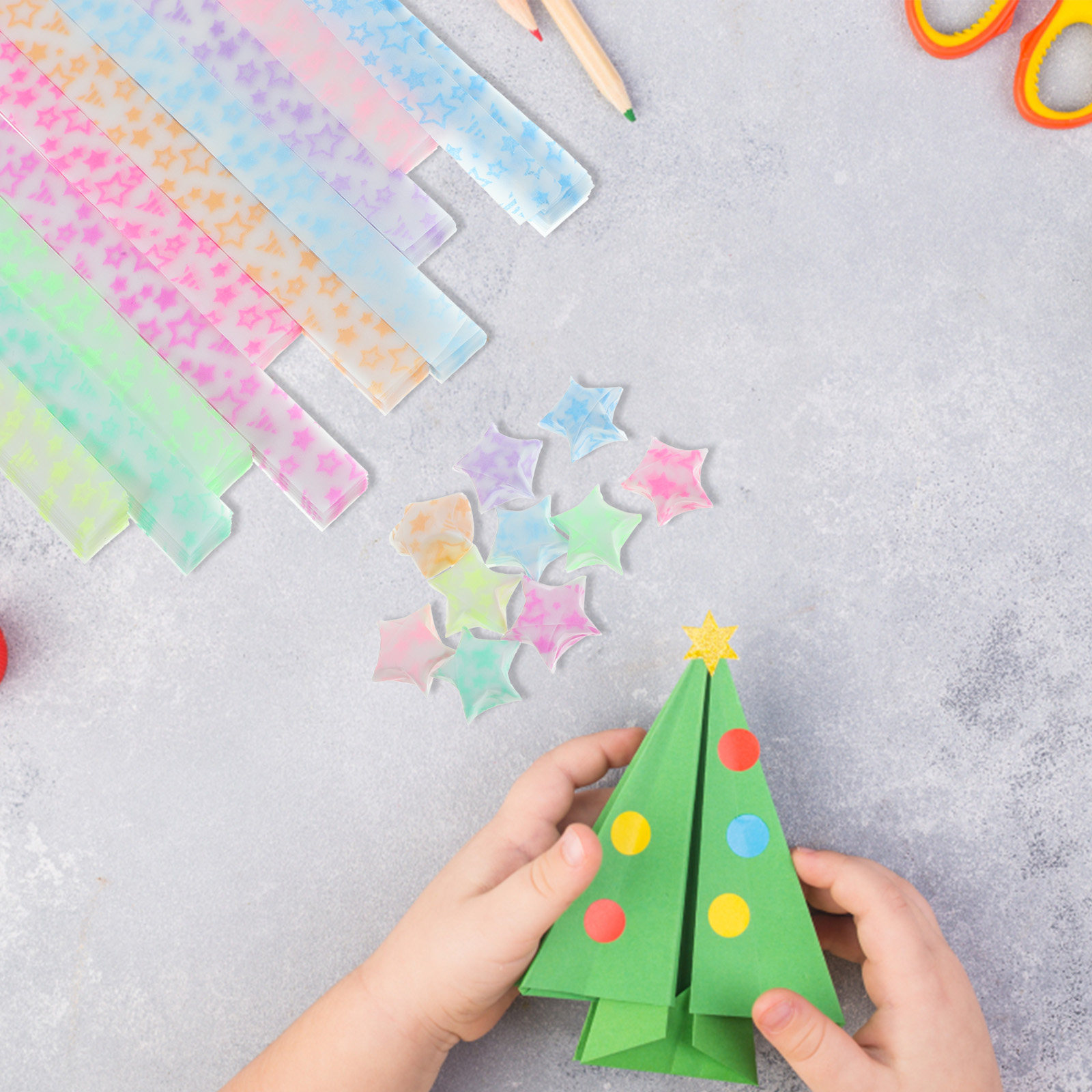 840Pcs Luminous Star Origami P - Art Craft Ideas For Kids review and price