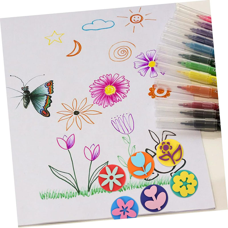 6Pcs/bag Foam Stamps for Paint - Art Craft 6 Year Old review and price