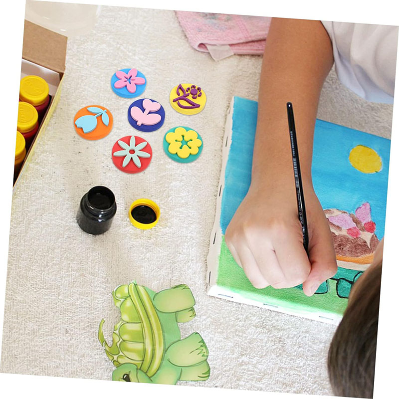 6Pcs/bag Foam Stamps for Paint - Art Craft 6 Year Old review and price