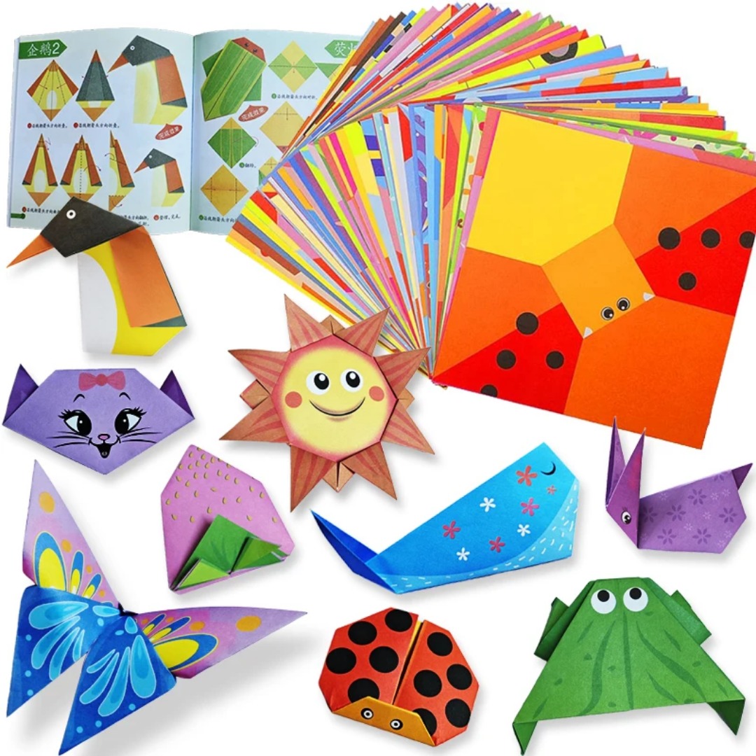 New Origami Kit 30 Sheets Orig - Art Craft 6 Year Old review and price