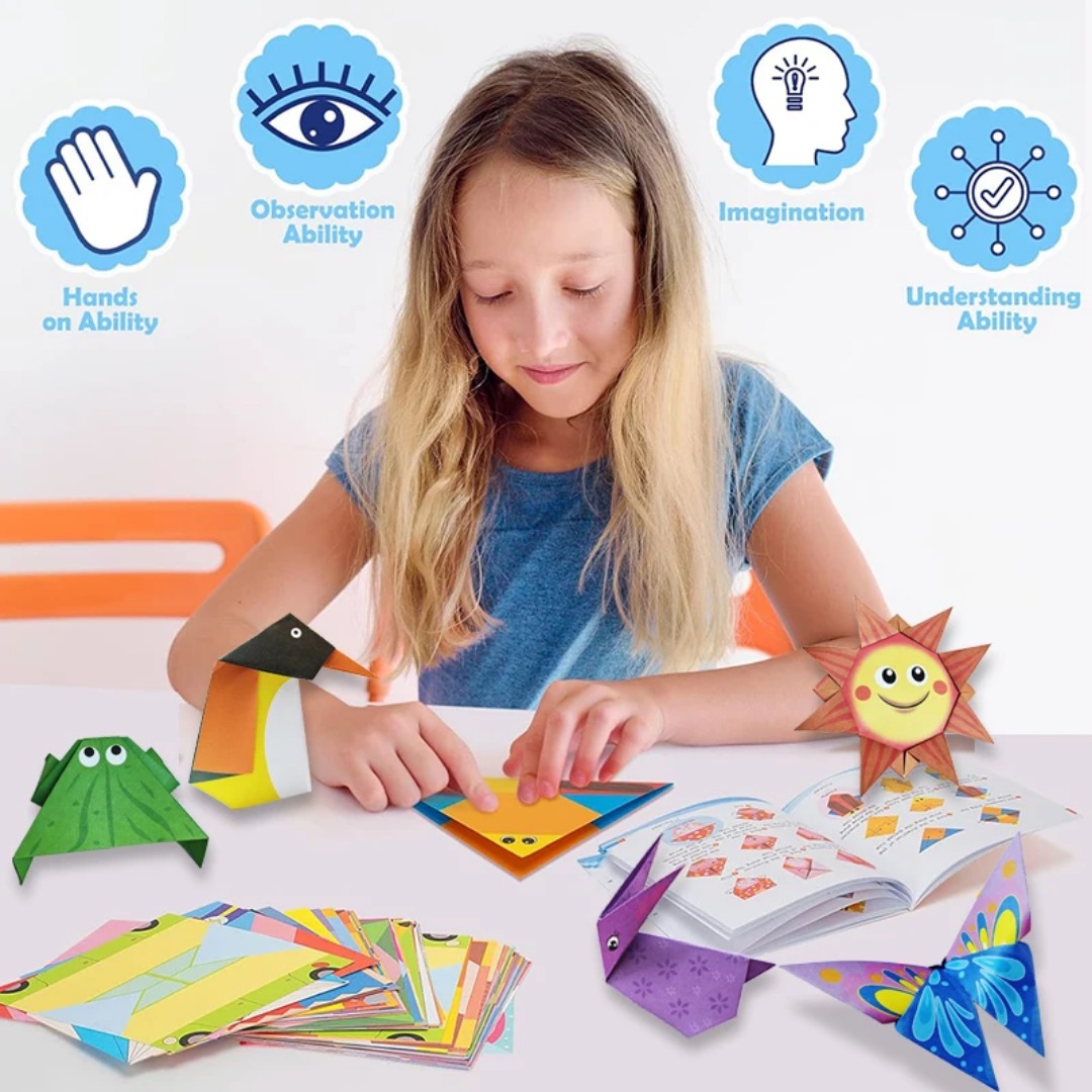 New Origami Kit 30 Sheets Orig - Art Craft 6 Year Old review and price