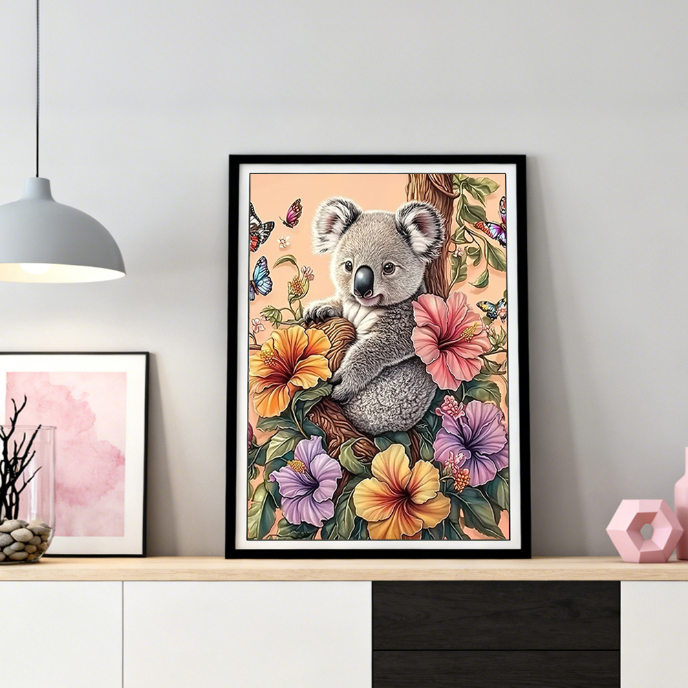 HUACAN Diamond Art Koala Anima - Art Craft Hobbies review and price