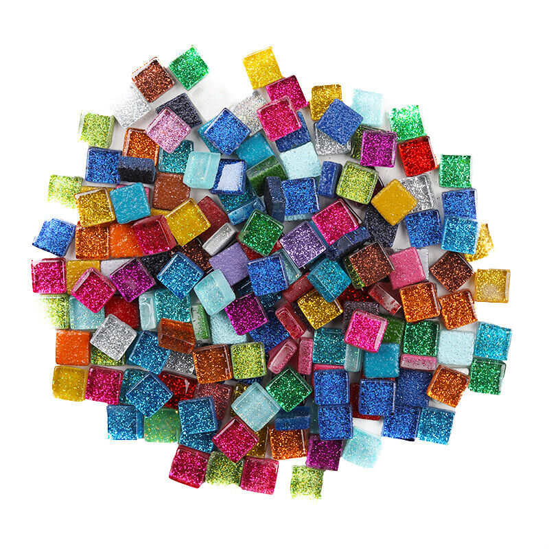 100g Glitter Glass Mosaic Tile - Art Craft Hobbies review and price