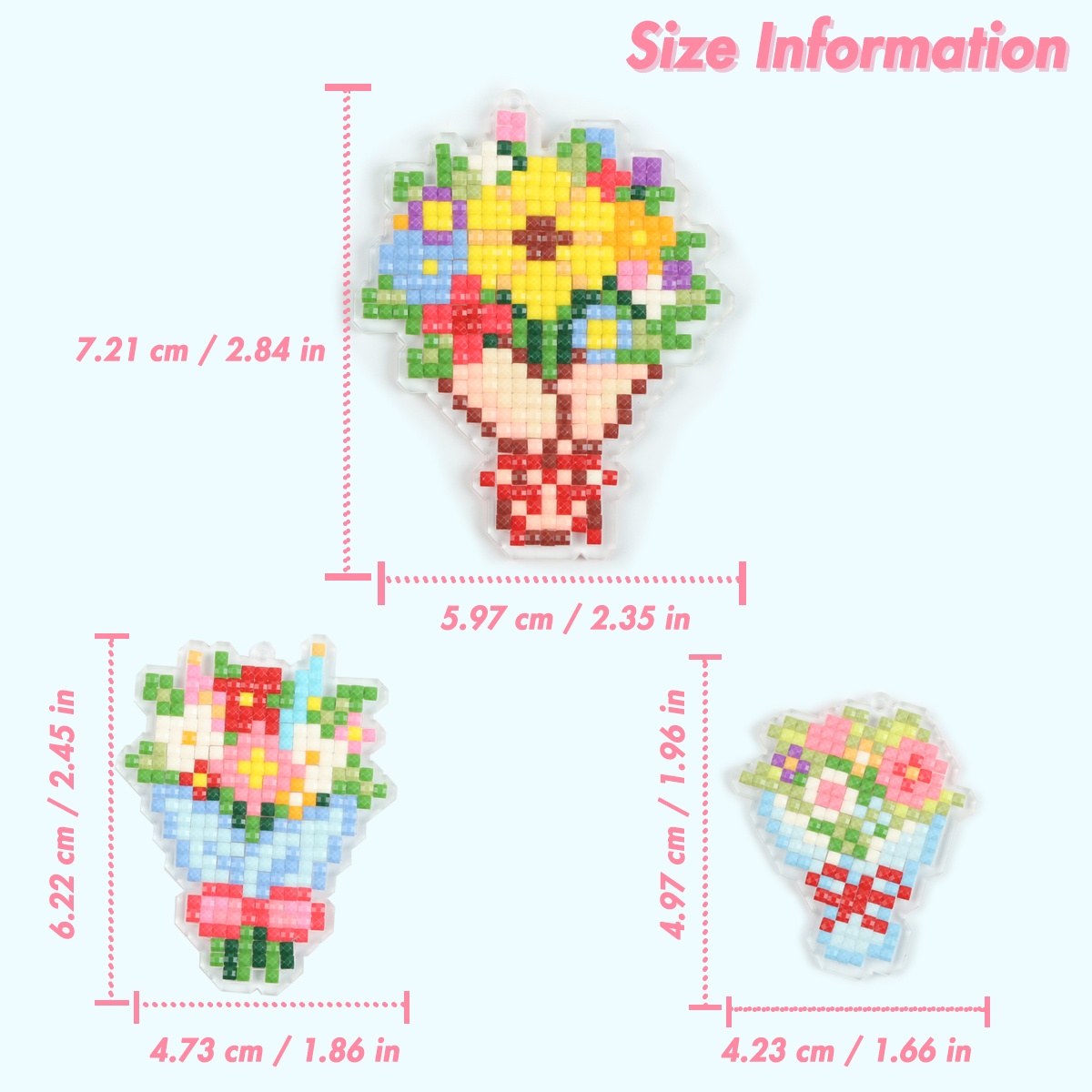 FOREVER YOUNG 3PCS Bouquet Acr - Art Craft Kit review and price